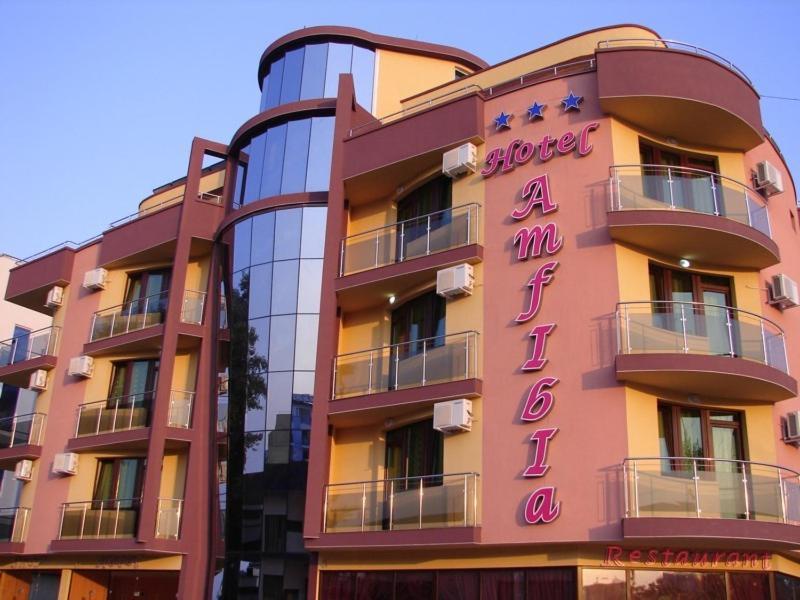 Hotel Amfibia Primorsko Exterior foto